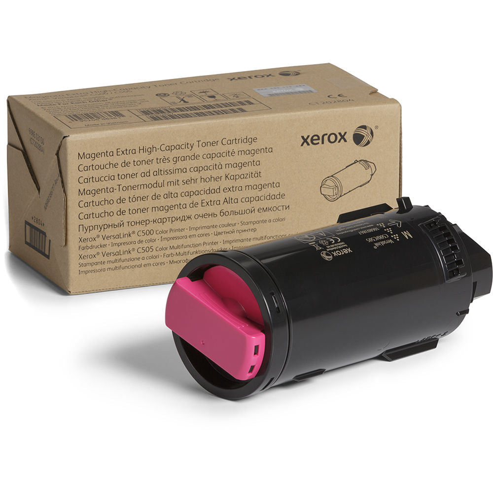 XEROX MAGENTA EXTRA HIGH CAP TONER CARTRIDGE F/VERSALINK C500/C505