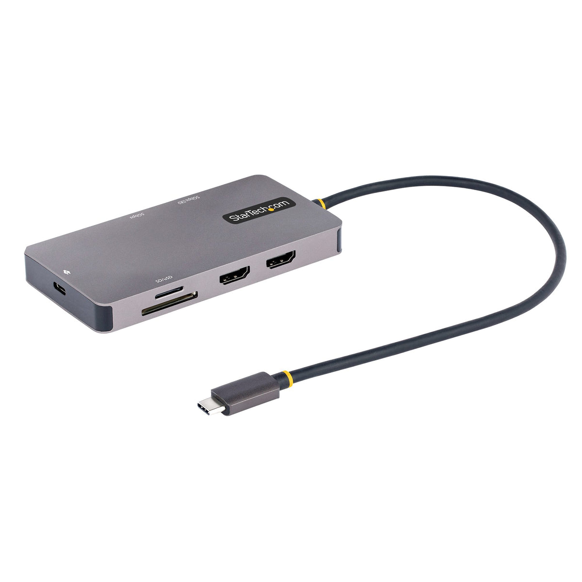 StarTech USB C MULTIPORT ADAPTER DUAL HDMI 4K 60HZ 2PT 5GBPS USB-A