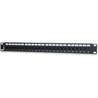 Signamax 24-Port Category 6 Feed-Thru Unscreened HD Panel, 1 RMU