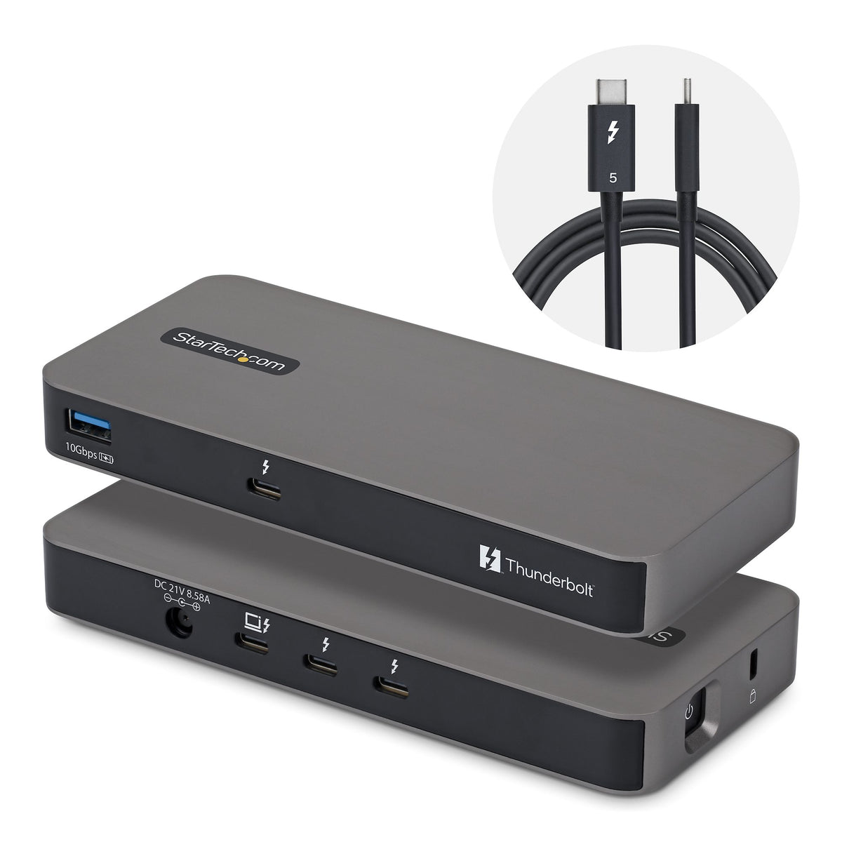 StarTech 4-PORT THUNDERBOLT 5 HUB - WITH THUNDERBOLT SHARE KVM