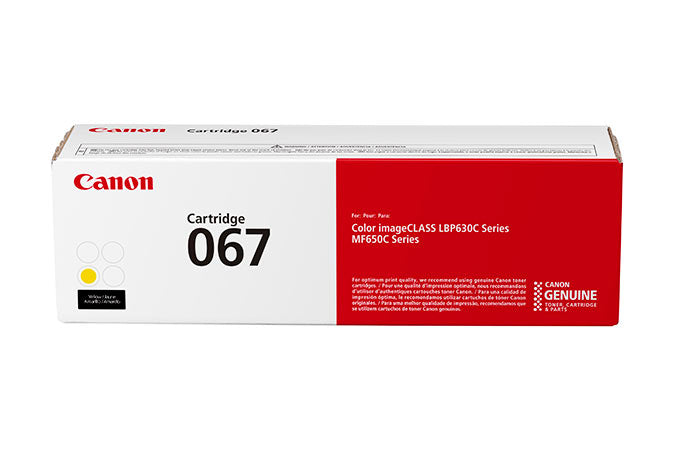CANON CARTRIDGE 067 YELLOW
