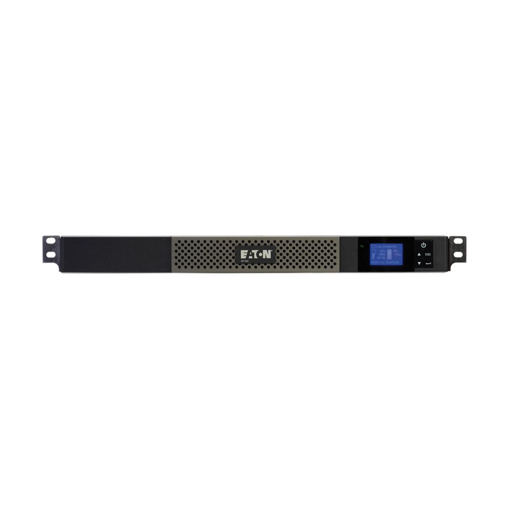 Eaton 5P 750VA 600W 120V Line-Interactive UPS, 5-15P, 5x 5-15R Outlets, True Sin