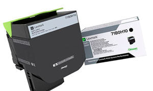 Lexmark 71B0H10 Black Toner Cartridge For use in CS/CX417 Estimated yield 6K