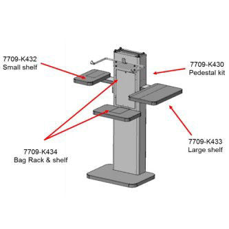 NCR SELFSERV90 PEDESTAL KIT