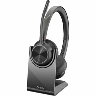 HP POLY VOYAGER 4320 USB-C HEADSET +BT700 DONGLE +CHARGING STAND