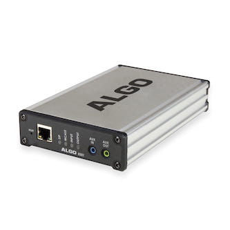 ALGO SIP endpoint providing a balanced & isolated audio output for integrating tradit