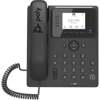 HP POLY CCX 350 BUSINESS MEDIA PHONE FOR MICROSOFT TEAMS AND POE-ENABLED-WW