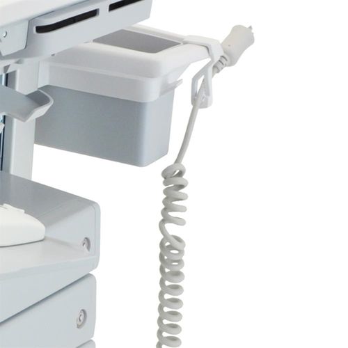 ERGOTRON SV Replacement Coiled Cord, LiFe Carts, US/CA/MX, Cord stretches and collapses q