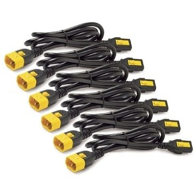 SCHNEIDER 1.8M POWER CORD KIT 6EA LOCKING C13 TO C14 NORTH AMERICA