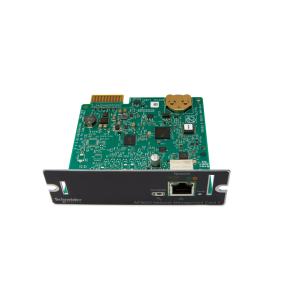 SCHNEIDER UPS NETWORK MANAGEMENT CARD WITH POWERCHUTE NETWORK SHUTDOWN