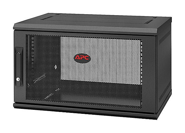 AMERICAN AR106SH4 - APC NetShelter 6U Wallmount Rack Enclosure Cabinet Single Hinged Swit