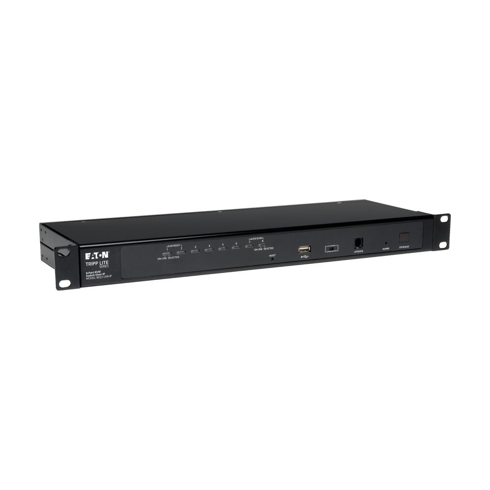 TRIPP NetDirector 8-Port 1U Rack-Mount IP KVM Switch, TAA