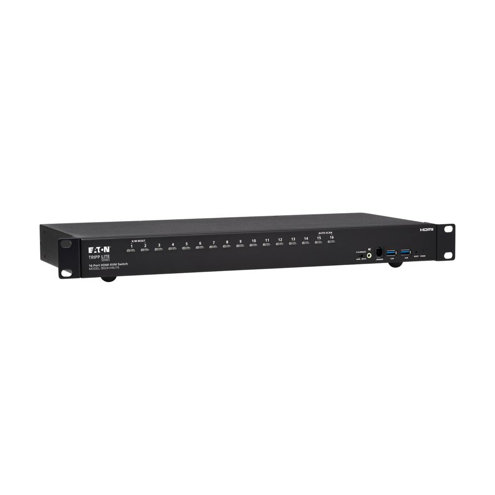 TRIPP LITE HDMI/USB KVM SWITCH 16-PORT 4K60HZ 1URM