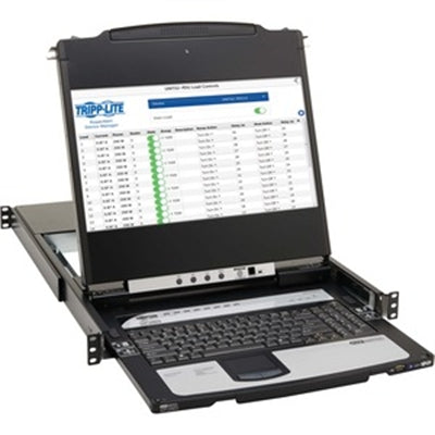 TRIPP LITE DISPLAYPORT KVM CONSOLE 8-PORT 17IN 1U