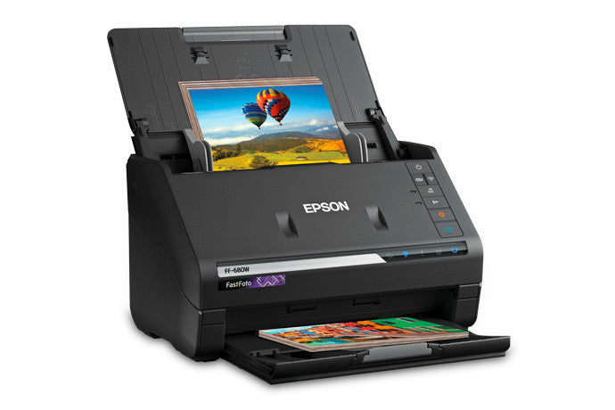 EPSON FastFoto FF-680W - A4,A3 - Photo Scanner, Sheetfed Scanner - Desktop - Photo Sca