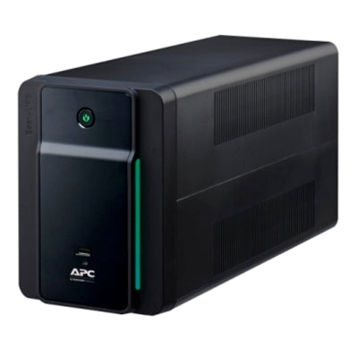 APC Back-UPS 1200VA, 120V, AVR, 2 USB Charging Port NEMA Sockets