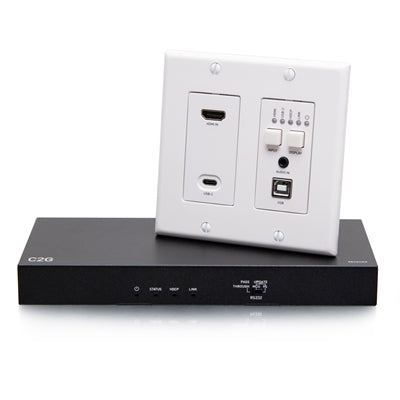 C2G Hdbaset Hdmi Usbc 3.5M Wall Plate To Box