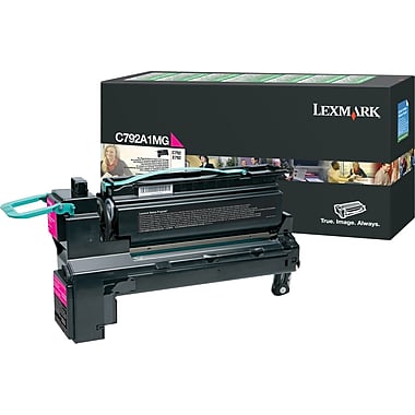 Lexmark C792A1MG Magenta Return Program Print Cartridge For use in C/X792 Estima