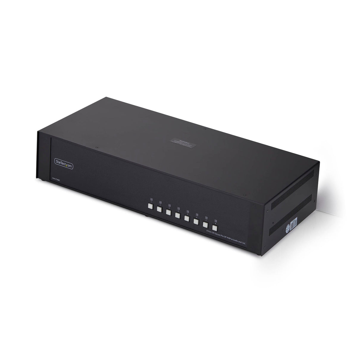 StarTech SECURE 8-PORT DUAL-MONITOR KVM DP NIAP 4.0 CAC US BUILT