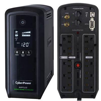 Cyberpower Adaptive Sinewave 10 OUT 15A AVR RJ11/45/COAX 3YR