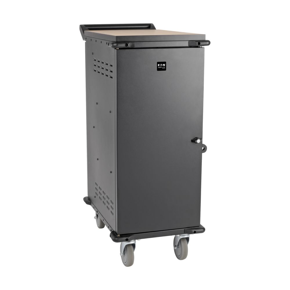 TRIPP AC Charging Cart Storage Station 27Port Chromebook Laptop Tablet
