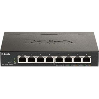 DGS-1100 Series 8 Port GigabitSmart Managed PoE Switch