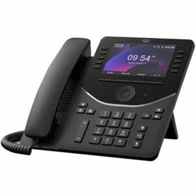 CISCO DESK PHONE 9861, CARBON BLACK