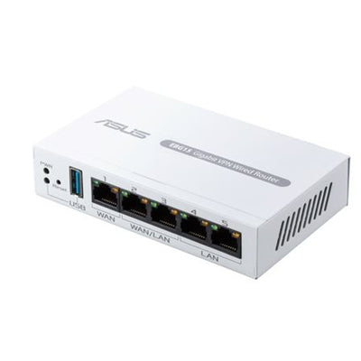 ASUS EXPERTWIFI EBG15 GIGABIT VPN WIRED ROUTER, UP TO 3 WAN ETHERNET PORTS + 1 U