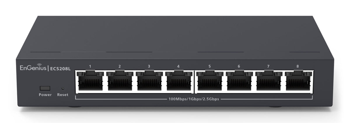 ENGENIUS CLOUD LITE 8-PORT MULTI-GIGABIT 2.5G PORTS AND A 40GBPS SWITCHING C