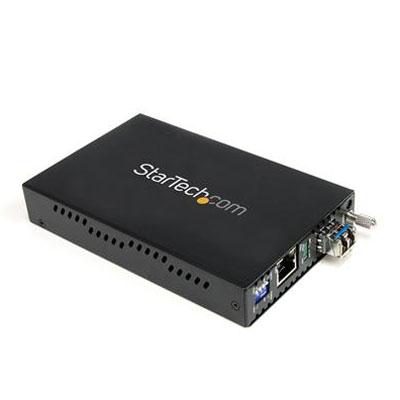 StarTech Convert and extend a Gigabit Ethernet connection up to 24.8 miles/40km over Sing