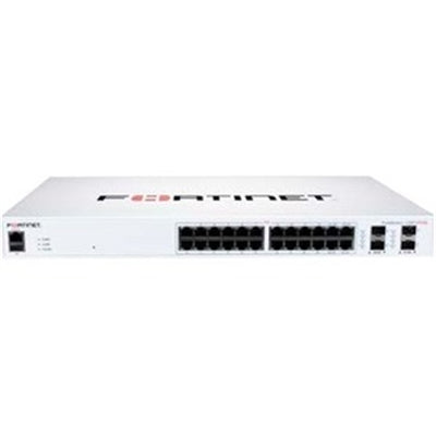FORTINET L2 MANAGED POE SWITCH WITH 24GE 4SFP FS-124F-FPOE