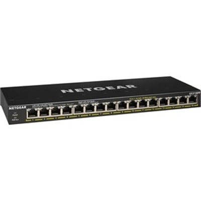 NETGEAR 16-Port Gig Unmanaged PoE+with FlexPoE 183W
