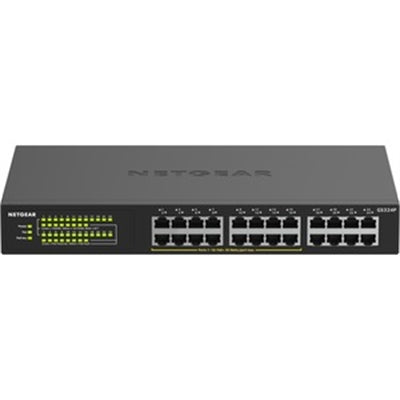 NETGEAR 24PT GIGE UNMNGED SWCH W/ POE+