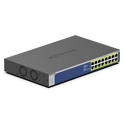NETGEAR 16PT GIGE UNMNGED SWTCH W/ POE+