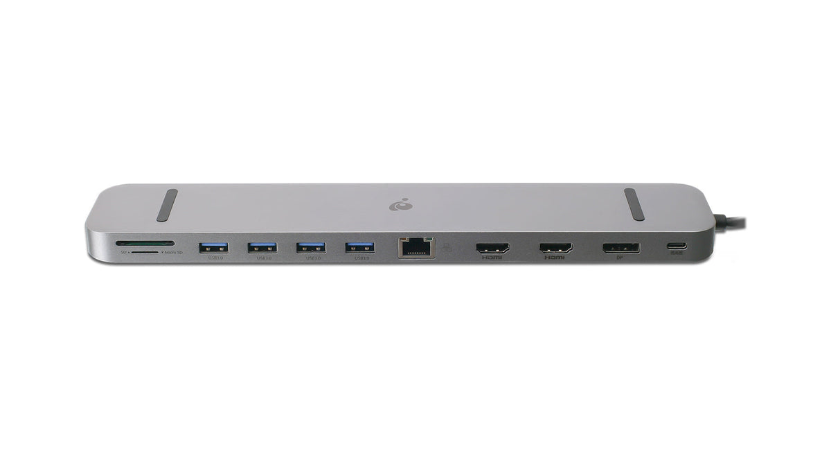IOGEAR USB-C TRIPLE HD DOCK W/ PD 3.0
