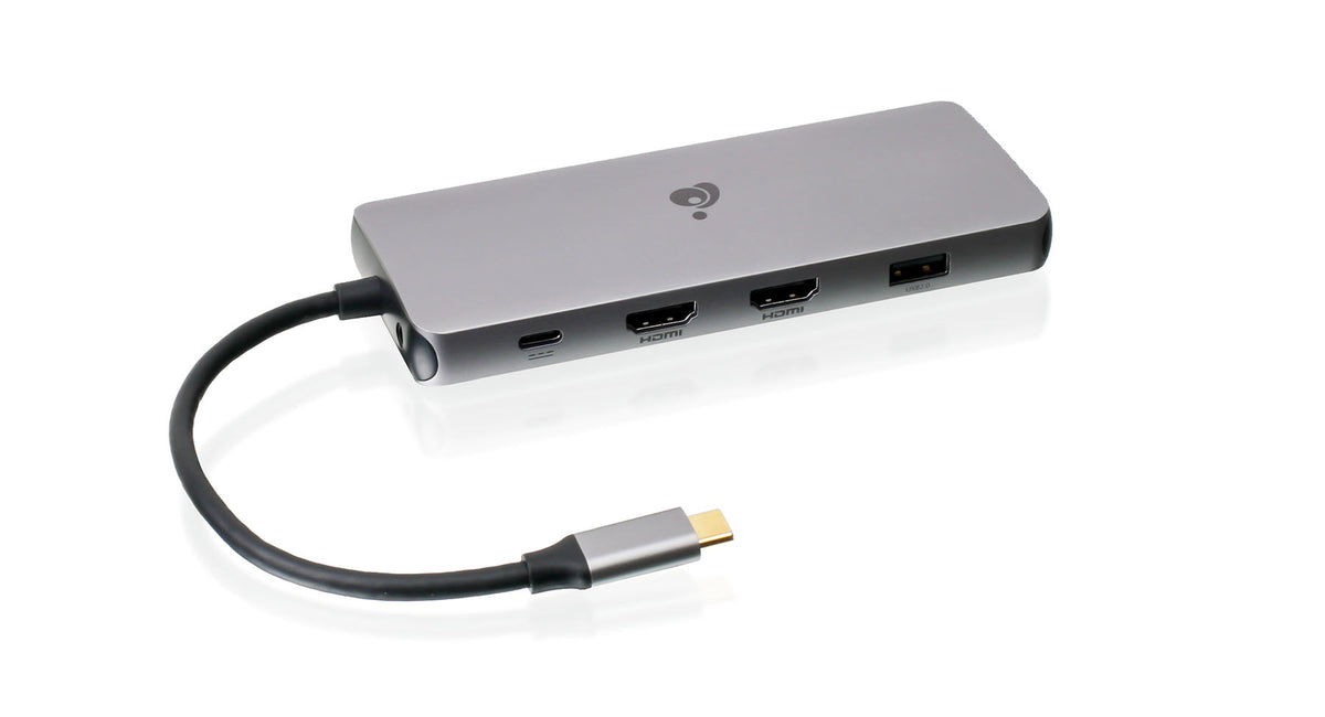 IOGEAR USB-C TRIPLE HD COMPACT DOCK W/ PD 3.0