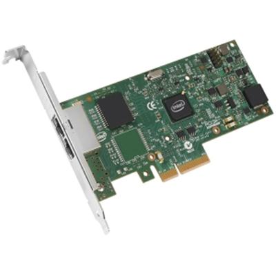 Intel I350-T2V2 Server Network Adapter, 2x RJ45 Ports, PCIe v2.1 x4 Interface, I