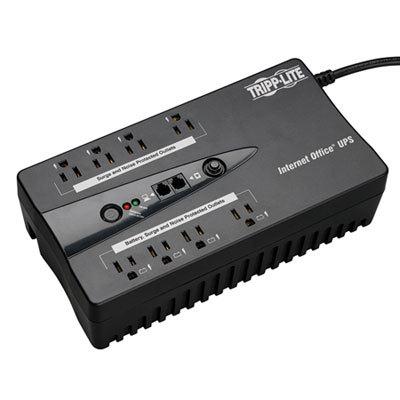 TRIPP INTERNET OFFICE 550VA UPS 120V 5-15P STANDBY 8OUT 5-15R TEL USB