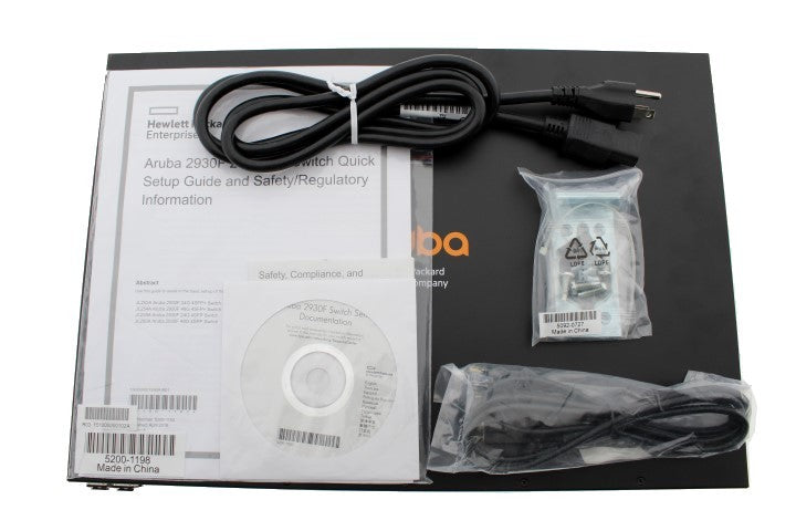 Hewlett Aruba 2930F 48G PoE+ 4SFP Swch U.S. - En