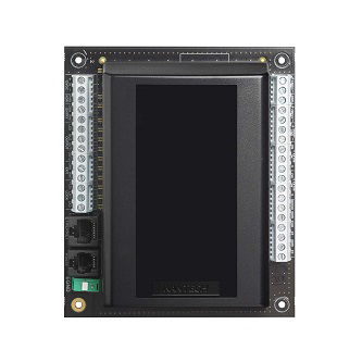 Kantech KT-1-PCB one door IP controller PCB with KT-1-CAB-M cabinet.