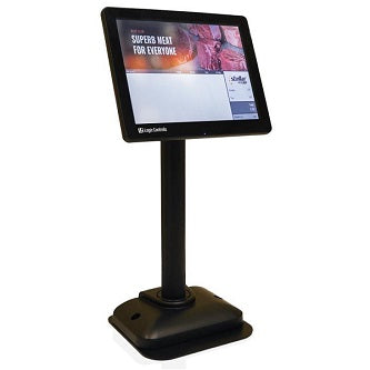 Logic 9.7"LCD,USB,JUST THE SCREEN,W/ POLE&BASE