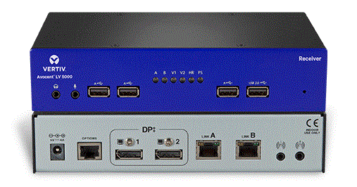 VERTIV LONGVIEW DUAL DP,USB,AUDIO,CATX 150M