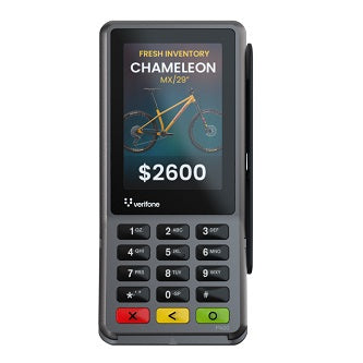 VeriFone P400, NAA, TOUCH, WIFI/BT, 512MB+512MB+U