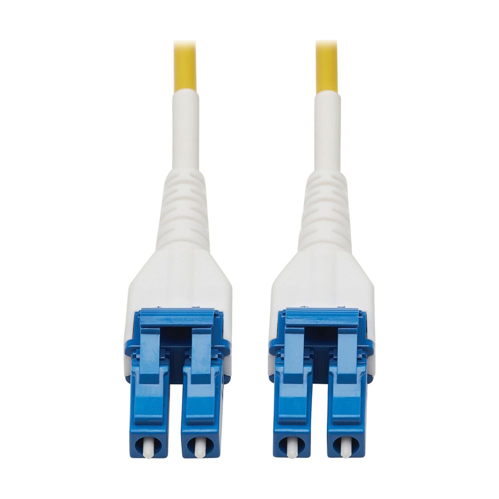 TRIPP 100G DUPLEX SINGLEMODE 9/125 OS2 ARMORED FIBER OPTIC CABLE LC/LC DUPLEX M/