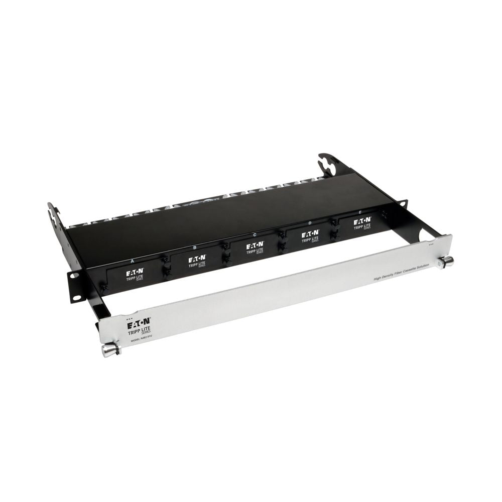 TRIPP High Density Fiber Enclosure Panel, 1U, 5-Cassette Capacity