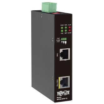 TRIPP GIGABIT ENET POE INJECTOR INDUSTRIAL 60W POE++ IP30 1-PORT