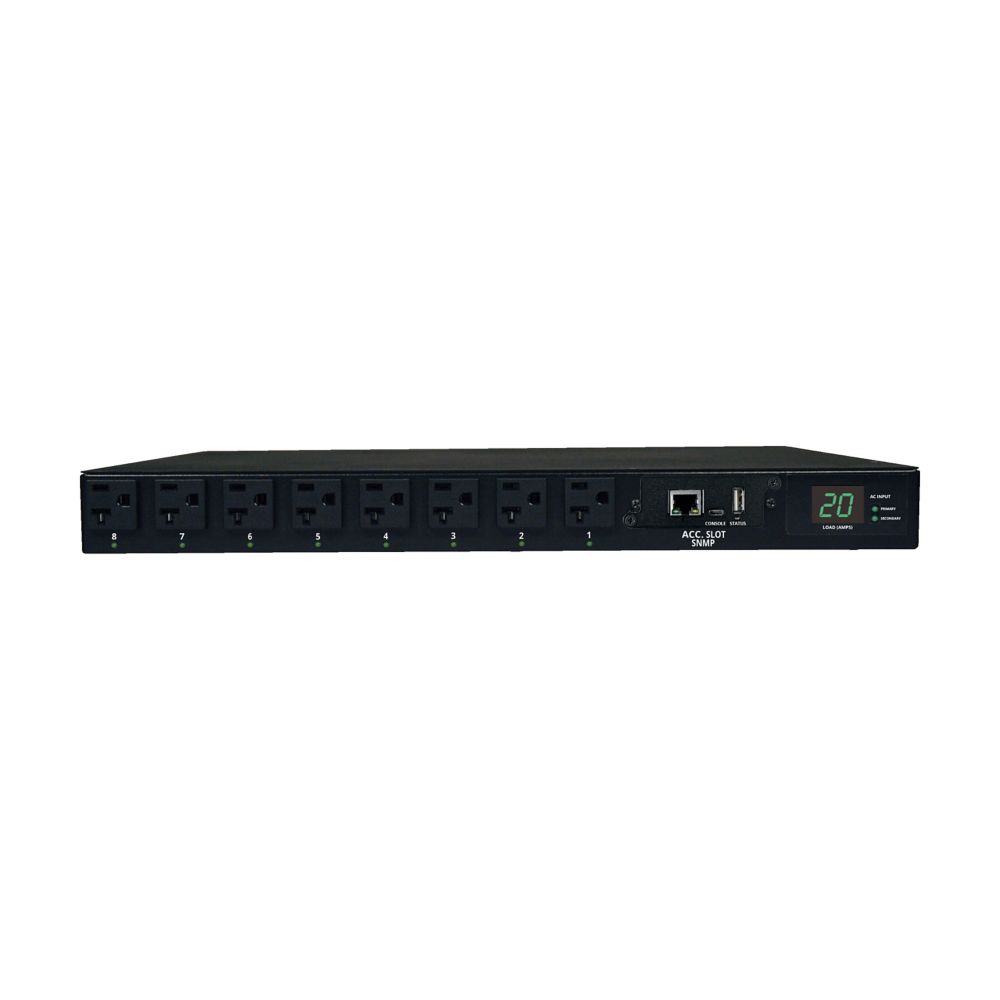 TRIPP DIGITAL PWR DISTRIBUTION UNIT PDU 16 NEMA 5-15/20R 20A WEB CARD