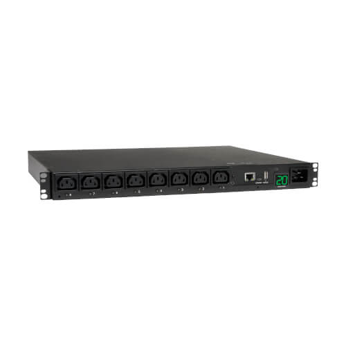 TRIPP Eaton 3.7kW Single-Phase 208/230V Switched PDU - LX Platform, 8 C13 Outlets, C20