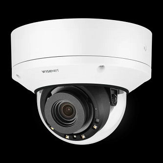 Hanwha 4K IR Indoor Vandal Dome AI Camera