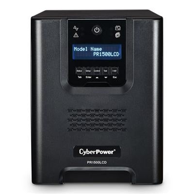 Cyberpower PURE SINEWAVE LCD AVR 8 OUT 5-15R 15A TOWER 3YR